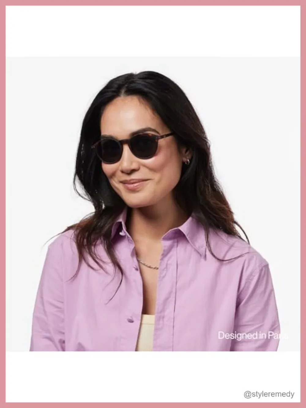 Unisex Round Sunglasses UV Protection Bio-Based Frame Flex Hinges